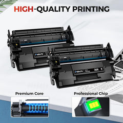 CF226X - High Yield - Use for HP 26X Replacement for HP 26X Toner Cartridge 26A CF226A Works with Pro M426dw M402n M402d M402dn M402dw for LaserJet Pro MFP M426fdw M426fdn Printer | 2 Black
